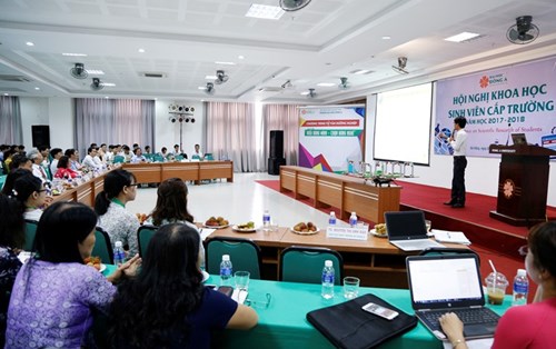 Hội nghị khoa học SV 2018: Nơi sản phẩm nghiên cứu ứng dụng cao của SV ĐH Đông Á “lên ngôi”