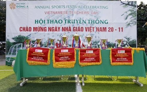 Lễ trao giải "Hội thao truyền thống - ĐH Đông Á chào mừng mùa Hiến chương 2018"